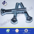 ISO9001 TS16949 zinc plated grade 8.8 track bolts